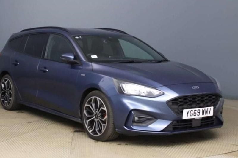 Used Ford Focus ST-Line X 120 HP (88 kW) 2020 Blue Estate