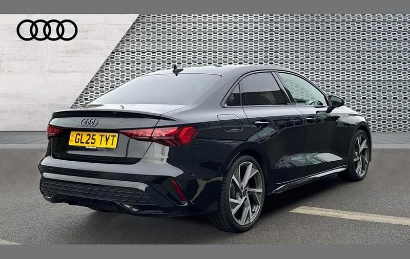 Used Audi A3 Black Edition 147 HP (108 kW) 2025 Black Sedan