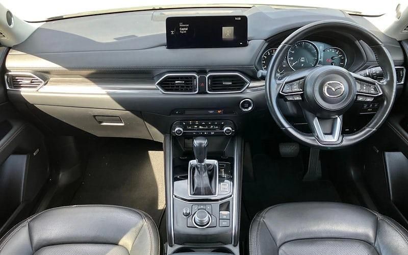 Second-hand Mazda CX-5 Inclusive 165 CP (121 kW) 2021 Alb SUV