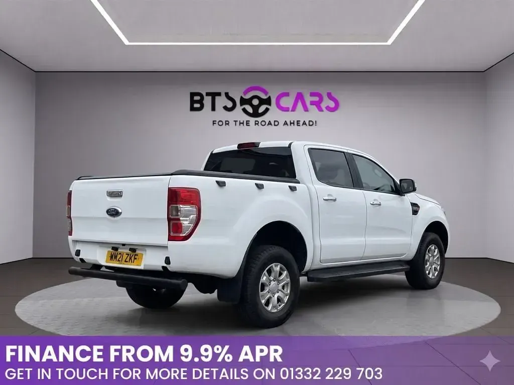 Begagnad Ford Ranger XLT 2021 Vit Pickup