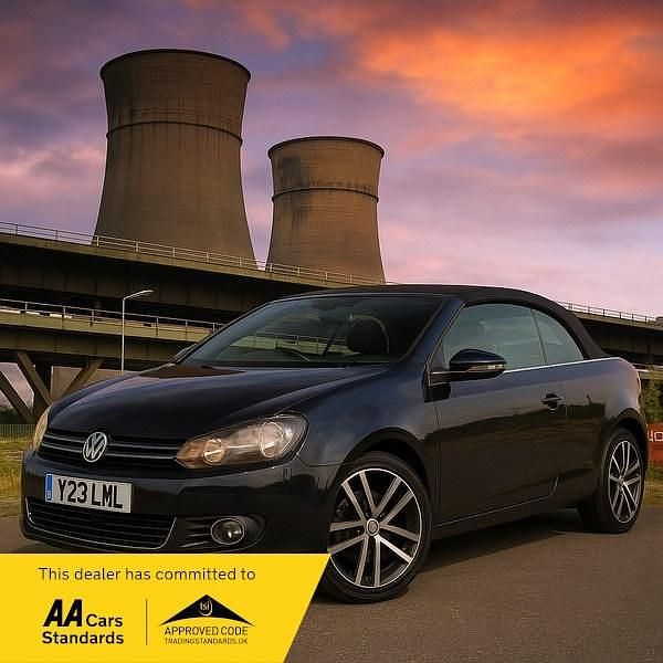 Used VW Golf Cabriolet GT 140 HP (102 kW) 2014 Black Cabriolet