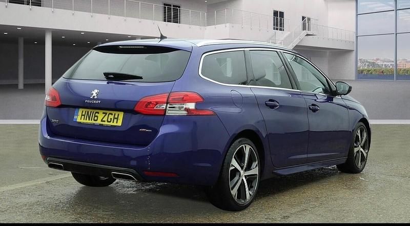 Used Peugeot 308 GT-line 2016 Blue Estate