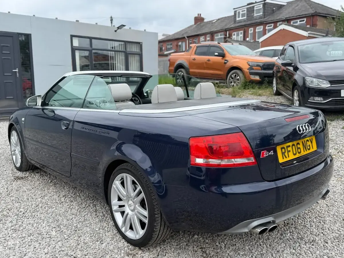 Used Audi A4 Cabriolet Performance 2006 Blue Cabriolet