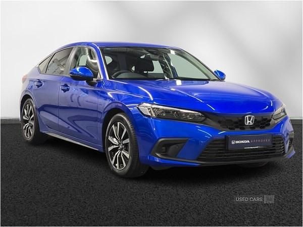 Blue Used 2024 Honda Civic Elegance Hatchback | £28,500 (Fair price) - Image 1/4