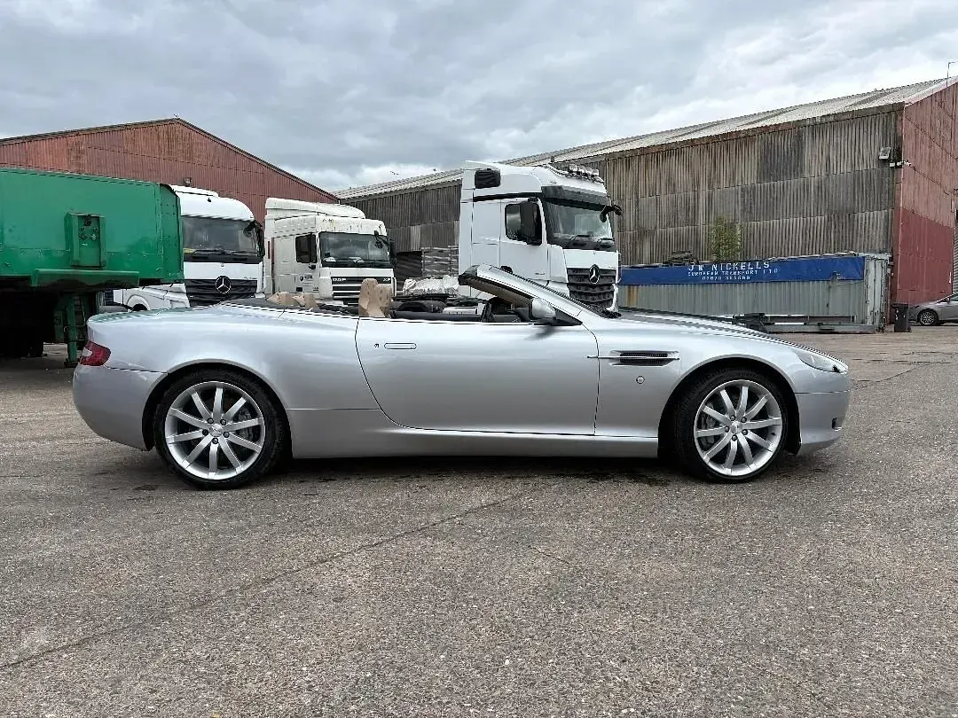 Used Aston Martin DB9 456 HP (335 kW) 2006 Silver Cabriolet