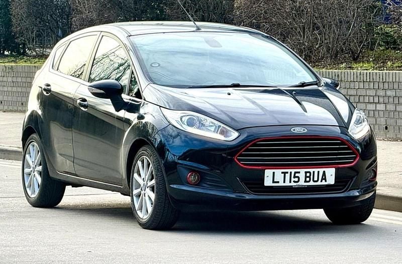 Used Ford Fiesta Titanium 2015 Black Hatchback