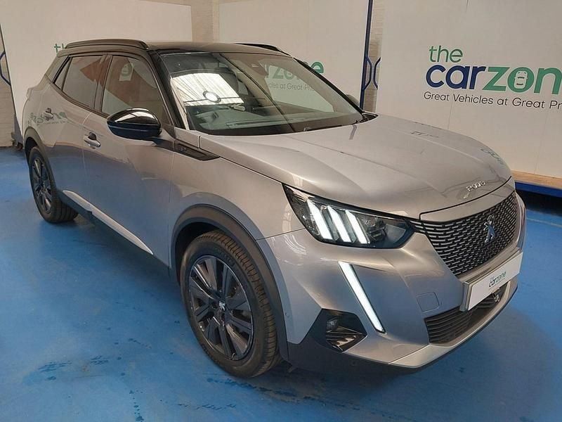 Grey Used 2021 Peugeot e-2008 Premium SUV | £12,499 (Good price) - Image 1/4