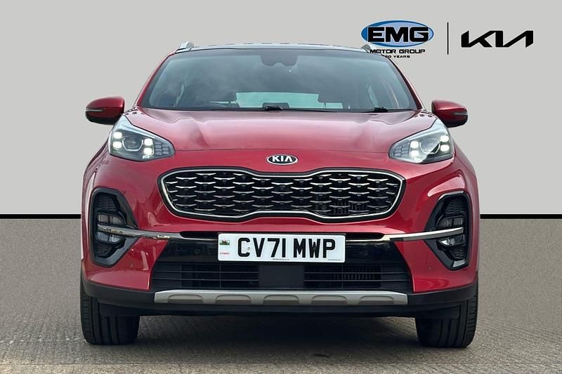 Used Kia Sportage GT-Line S 174 HP (127 kW) 2021 Red SUV