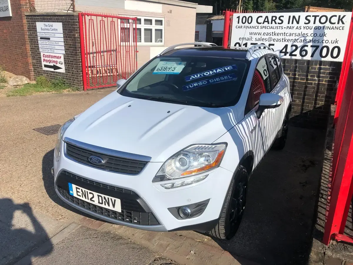 Used Ford Kuga Titanium X 2012 White SUV