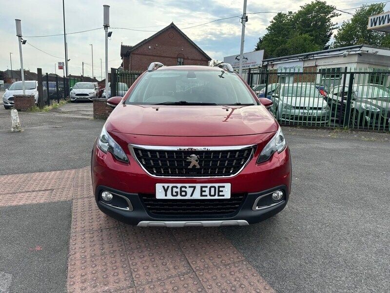 Red Used 2017 Peugeot 2008 Allure SUV | £7,690 (Good price) - Image 1/4