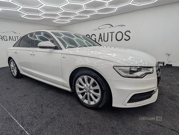Used Audi A6 Black Edition 2014 White Sedan