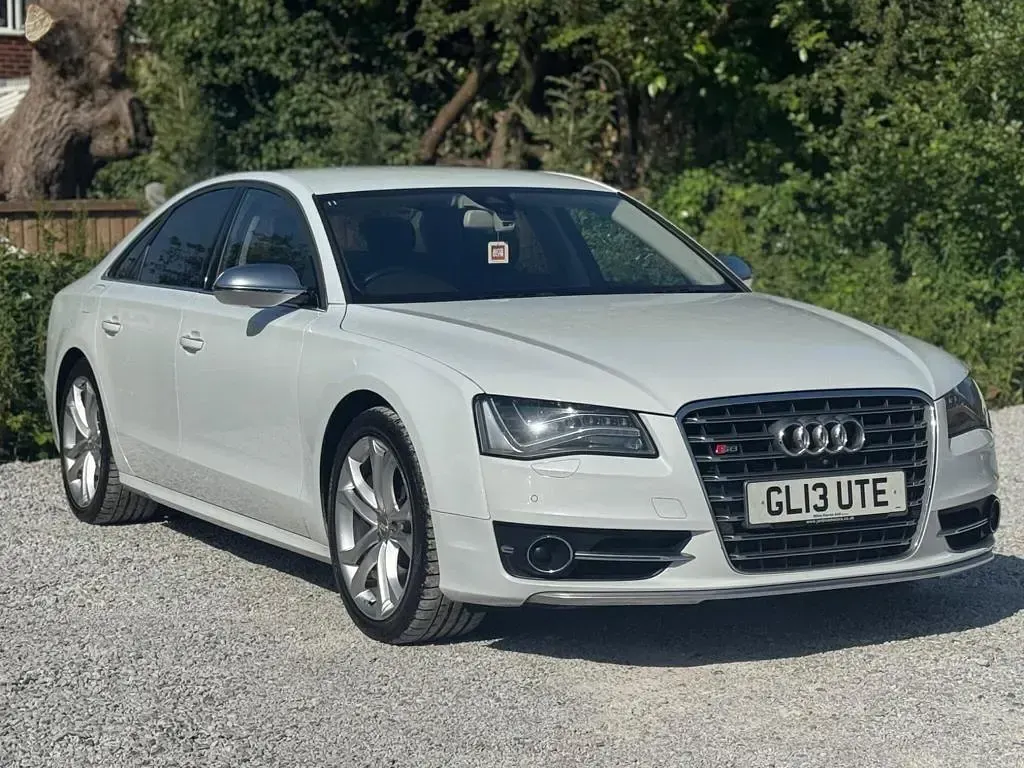Used Audi S8 Advanced 2013 White Sedan