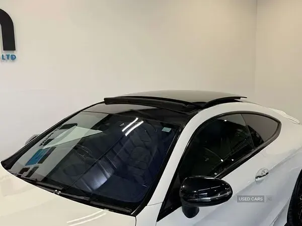 Used Mercedes C220 AMG Line Premium 2018 White Coupe