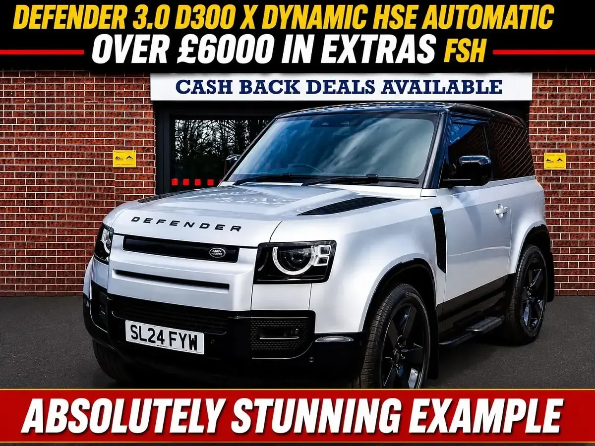 Used Land Rover Defender HSE Dynamic 295 HP (216 kW) 2024 Silver SUV
