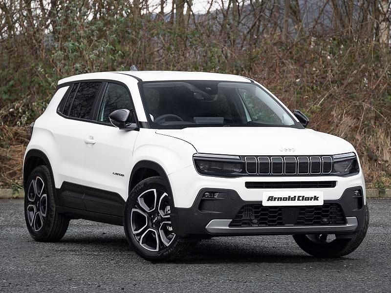 Special solid snow white New 2025 Jeep Avenger Summit SUV | £22,498 (Fair price) - Image 1/3