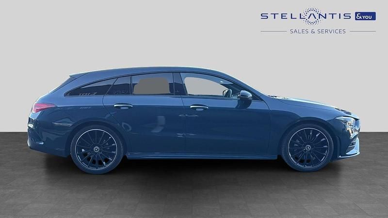 Used Mercedes CLA220 AMG line 187 HP (137 kW) 2023 Blue Sedan