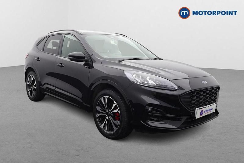 Black Used 2022 Ford Kuga ST-Line X SUV | £21,299 (Fair price) - Image 1/4