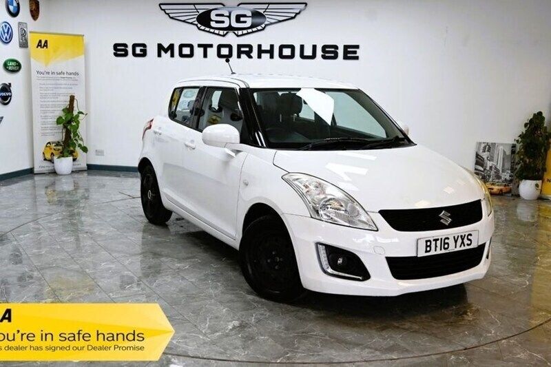 White Used 2016 Suzuki Swift Hatchback | £5,985 (Good price) - Image 1/1