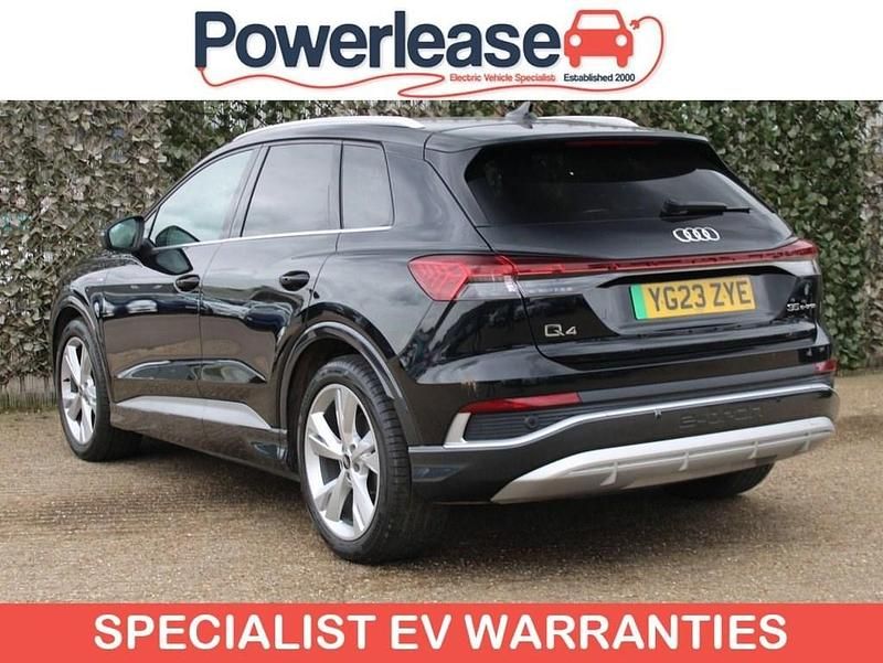 Used Audi Q4 e-tron S-Line 125 kW (170 HP) 2023 Black SUV