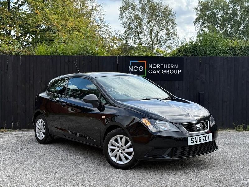 Black Used 2016 Seat Ibiza SOL Hatchback | £5,395 (Fair price) - Image 1/4