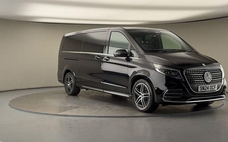 Black Used 2023 Mercedes V300 AMG line MPV | £76,500 - Image 1/4