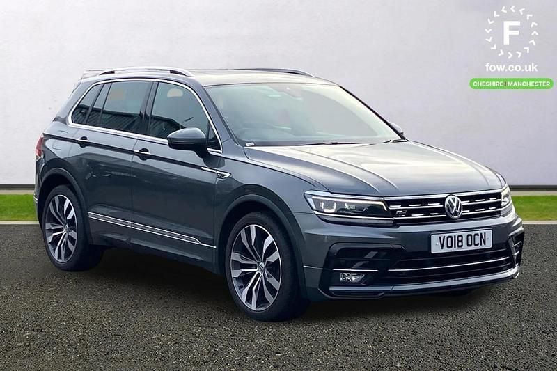 Used VW Tiguan R-line 180 HP (132 kW) 2018 Grey SUV