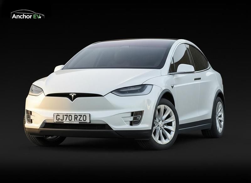White Used 2020 Tesla Model X Long Range AWD SUV | £28,695 (Fair price) - Image 1/4