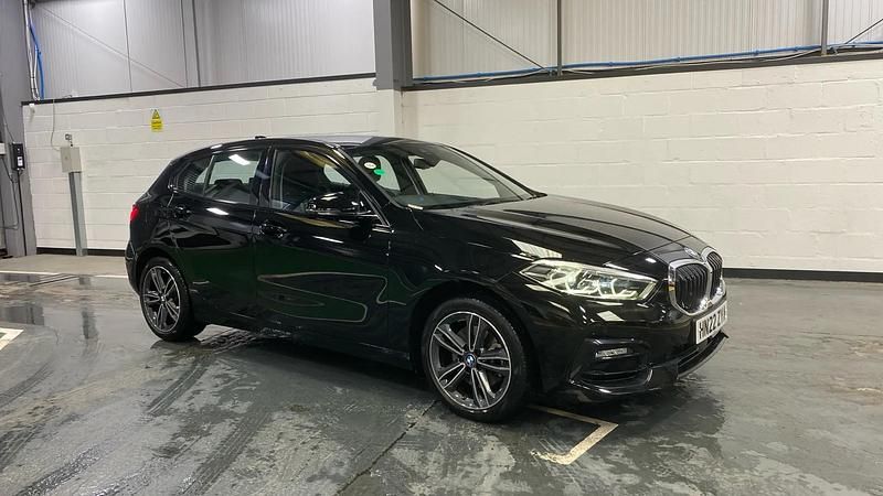Black Used 2022 BMW 118 Sport Line Hatchback | £19,498 (Good price) - Image 1/4