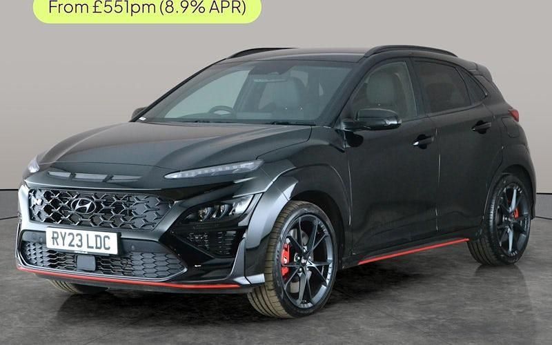 Used Hyundai Kona 280 HP (205 kW) 2022 Black SUV
