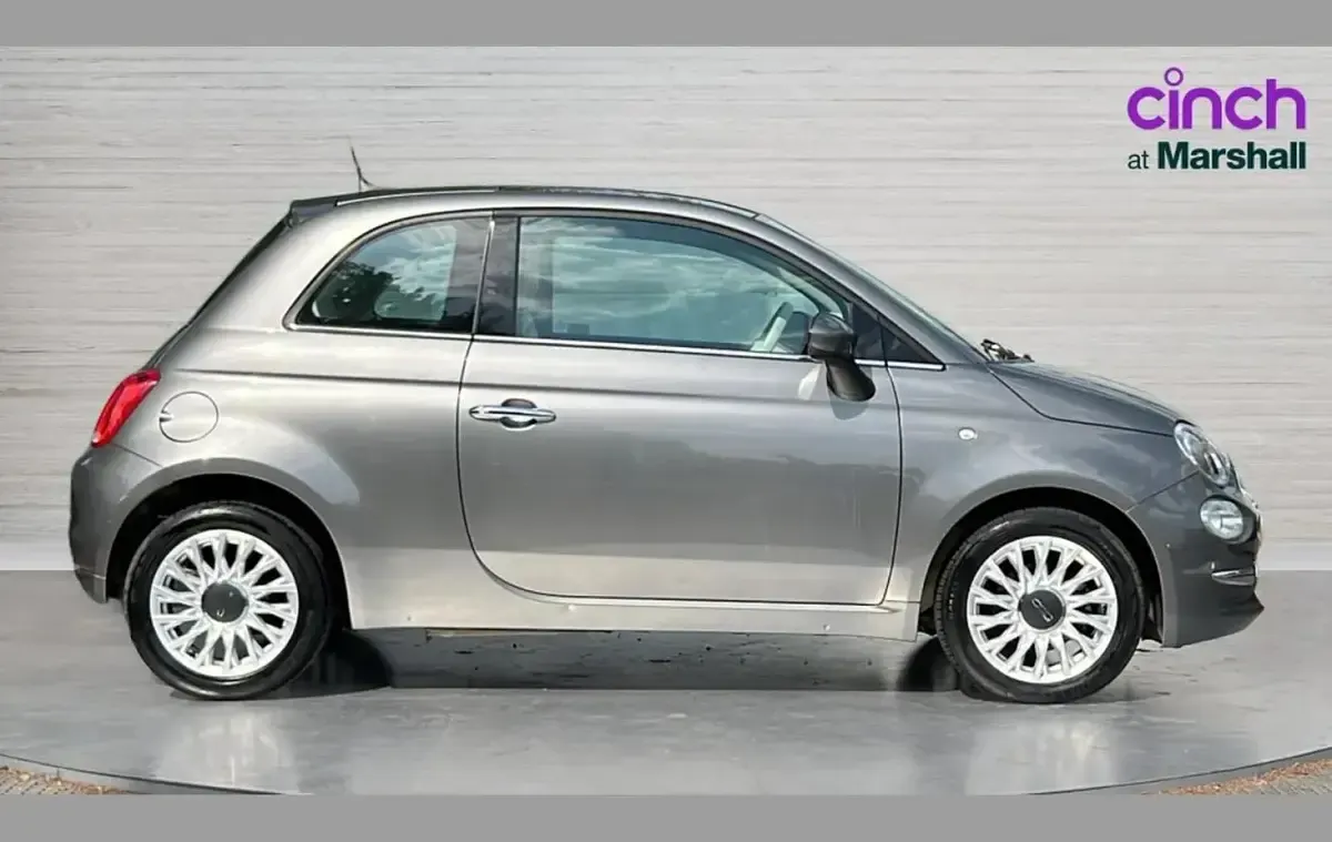 Used Fiat 500 Lounge 69 HP (50 kW) 2016 Grey Hatchback