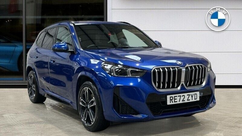 Blue Used 2022 BMW X1 M Sport SUV | £33,500 (Expensive) - Image 1/4