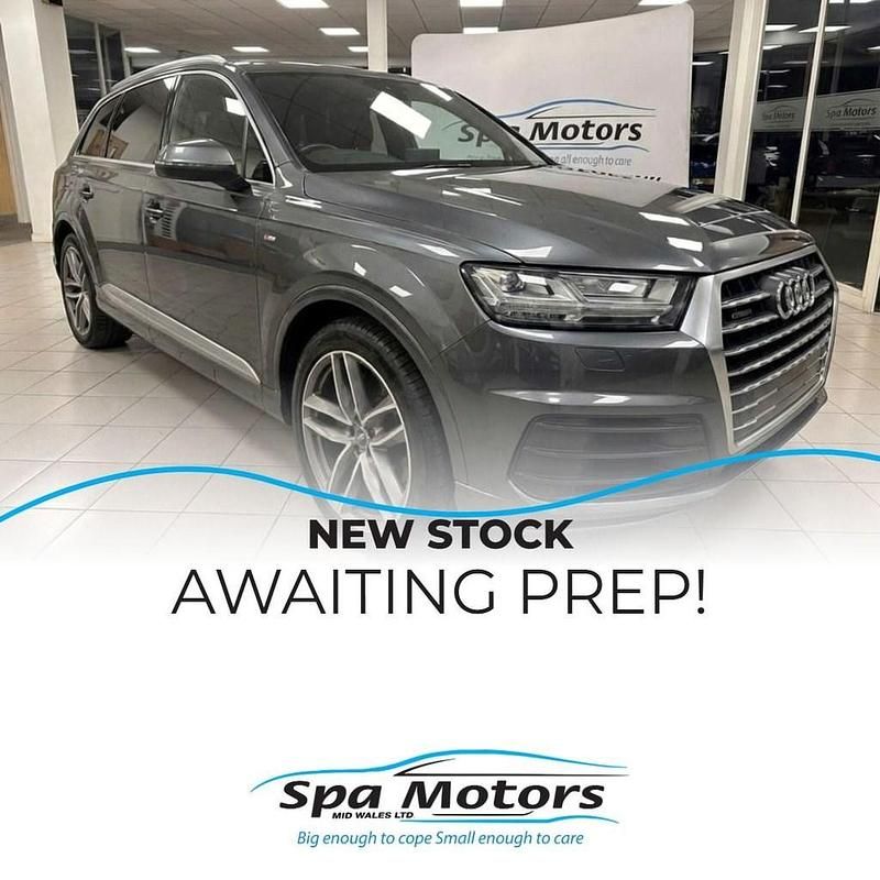 Used Audi Q7 S-Line 272 HP (200 kW) 2017 Grey SUV