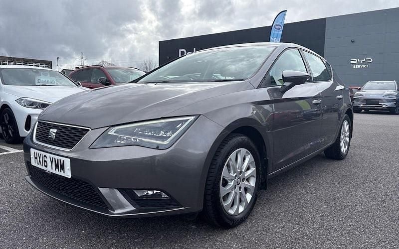 Used Seat Leon SE 125 HP (91 kW) 2016 Grey Hatchback
