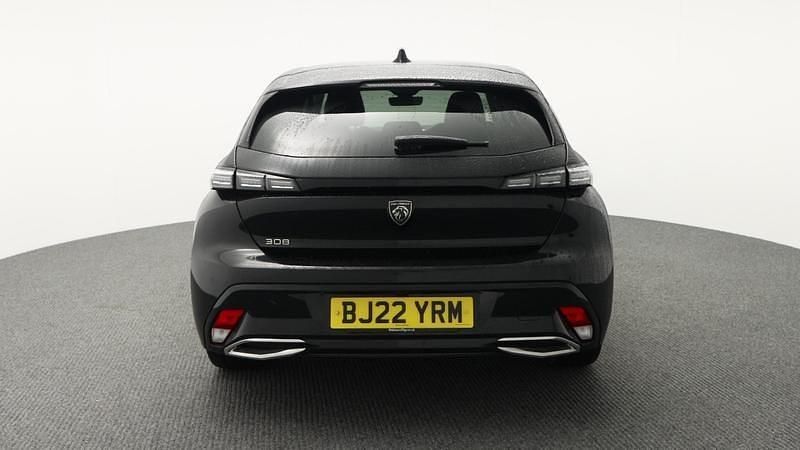 Usado Peugeot 308 Allure 2022 Preto Citadino