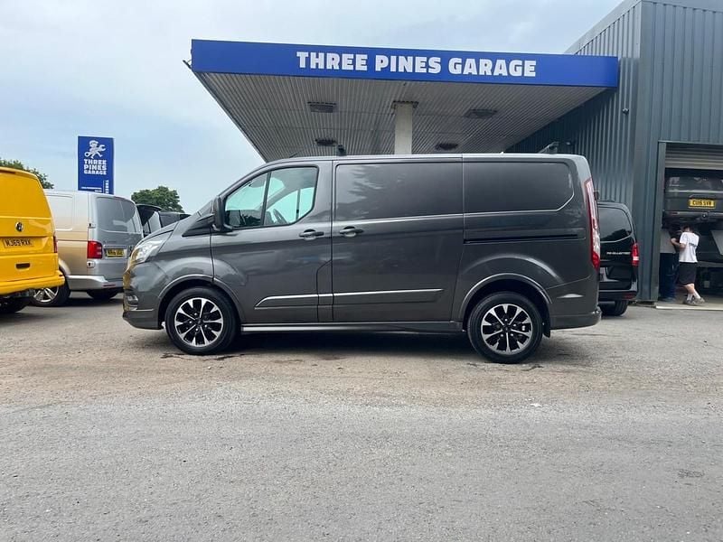 Grey Used 2021 Ford Transit Custom Sport Van | £17,995 (A bit pricey) - Image 1/4