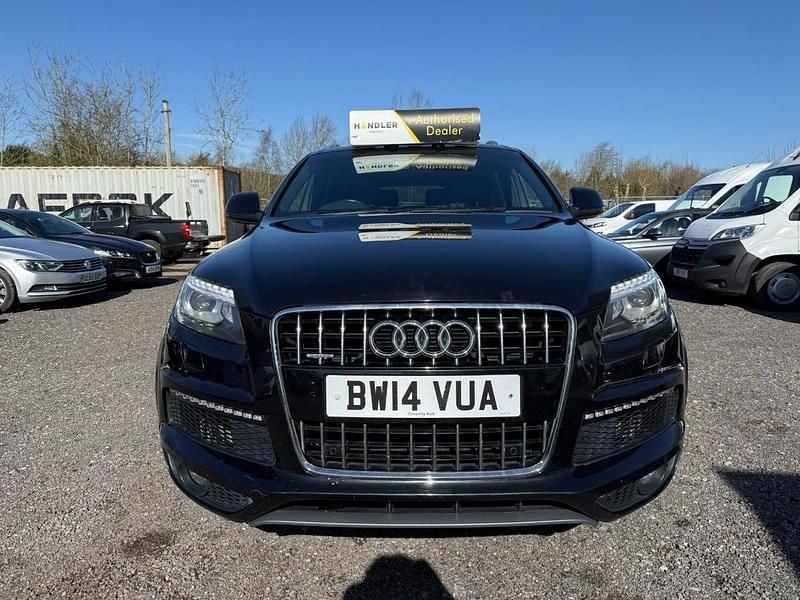 Used Audi Q7 S-line plus 204 HP (150 kW) 2014 Black SUV