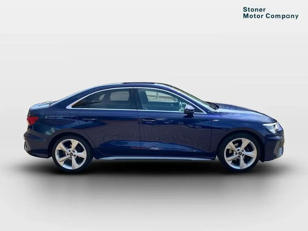Used Audi A3 S-Line 110 HP (80 kW) 2022 Blue Sedan