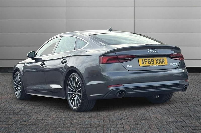 Used Audi A5 S-Line 245 HP (180 kW) 2019 Daytona grey Coupe