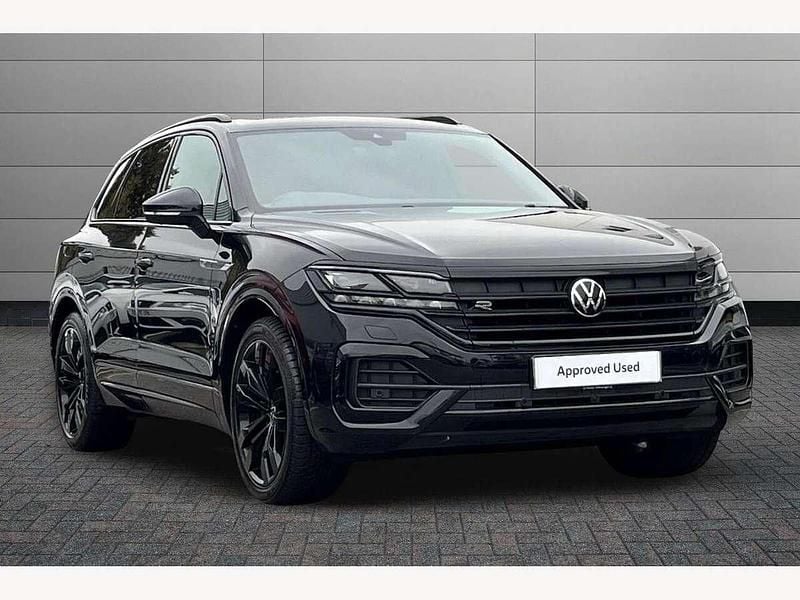 Black Used 2021 VW Touareg Black Edition SUV | £39,995 (Fair price) - Image 1/3
