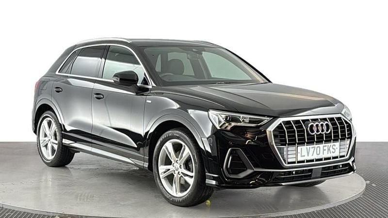 Used Audi Q3 S-Line 150 HP (110 kW) 2020 Black SUV