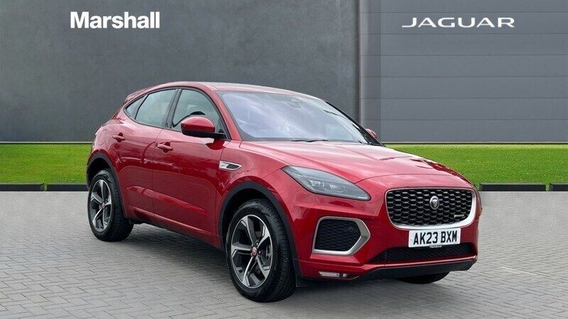 Firenze red Used 2023 Jaguar E-Pace R-Dynamic SUV | £32,085 (Fair price) - Image 1/4