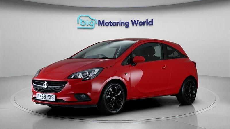 Used Vauxhall Corsa 75 HP (55 kW) 2019 Red Hatchback