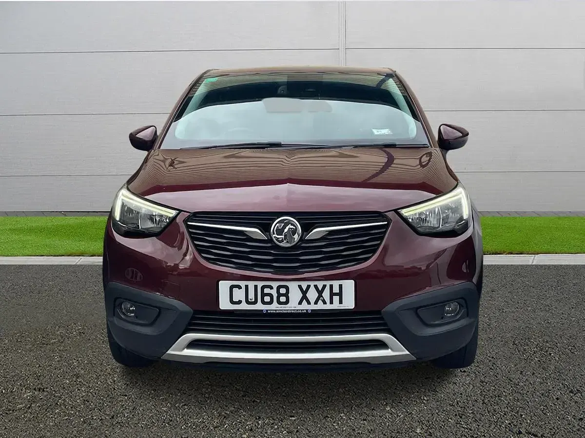 Used Vauxhall Crossland X Elite 102 HP (75 kW) 2019 Red SUV
