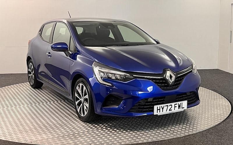 Used Renault Clio V Iconic 90 HP (66 kW) 2021 Blue Hatchback