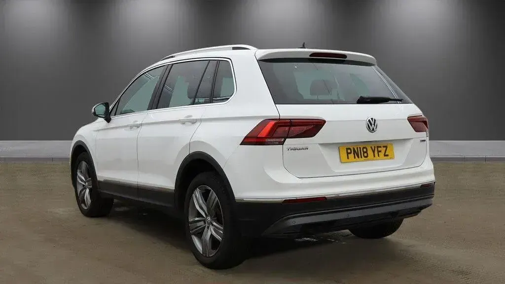 Used VW Tiguan SEL 150 HP (110 kW) 2018 White SUV