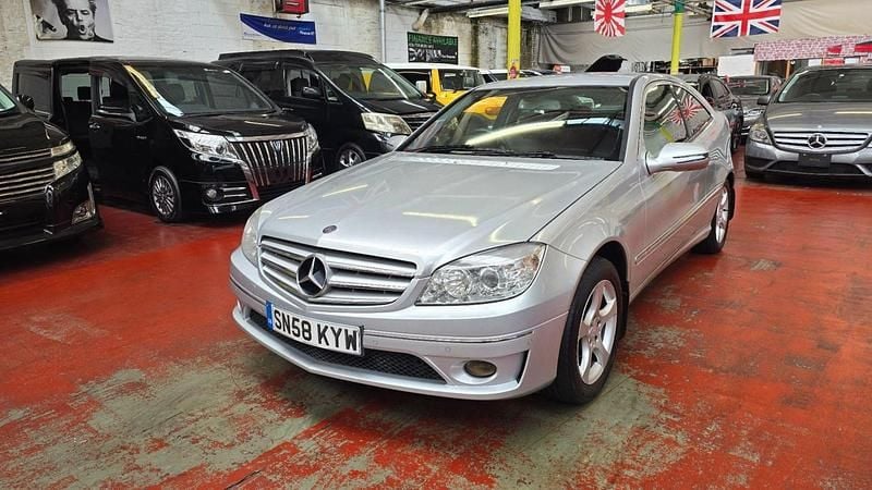 Silver Used 2008 Mercedes CLC180 SE Hatchback | £2,500 (Expensive) - Image 1/4