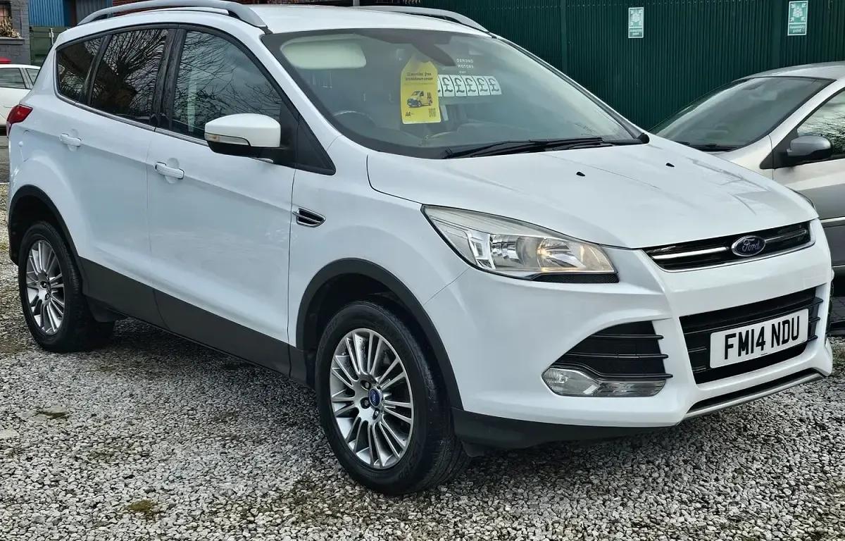 Used Ford Kuga Titanium 163 HP (119 kW) 2014 White SUV