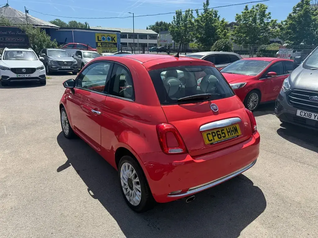 Used Fiat 500 Lounge 2016 Pink Hatchback