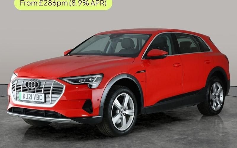 Used Audi e-tron Premium 230 kW (313 HP) 2021 Red SUV