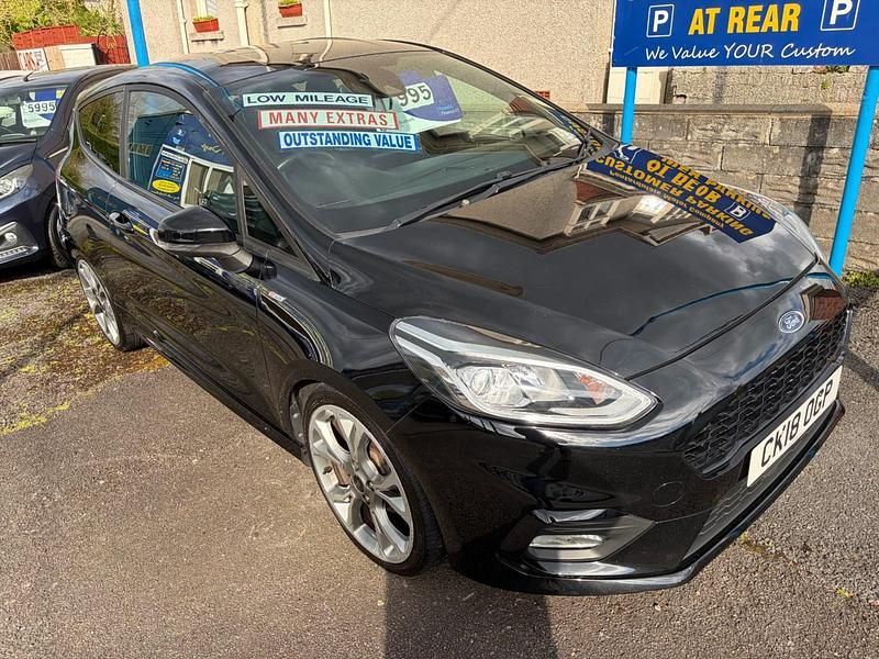 Used Ford Fiesta ST-Line 140 HP (102 kW) 2018 Black Hatchback